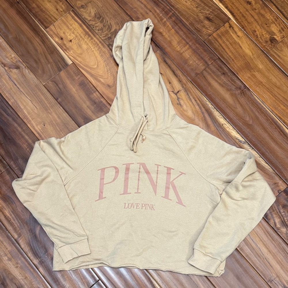 Victoria's Secret PINK Tan Hoodie